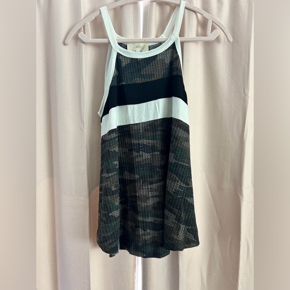 Camo tank by Fantastic Fawn